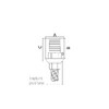 CAD/CAM Широкая титановая платформа с антиротационным посадочным элементом IH - small фото - 2